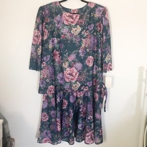 NWT! California Looks Vintage Dress SZ 22WP 3837wp